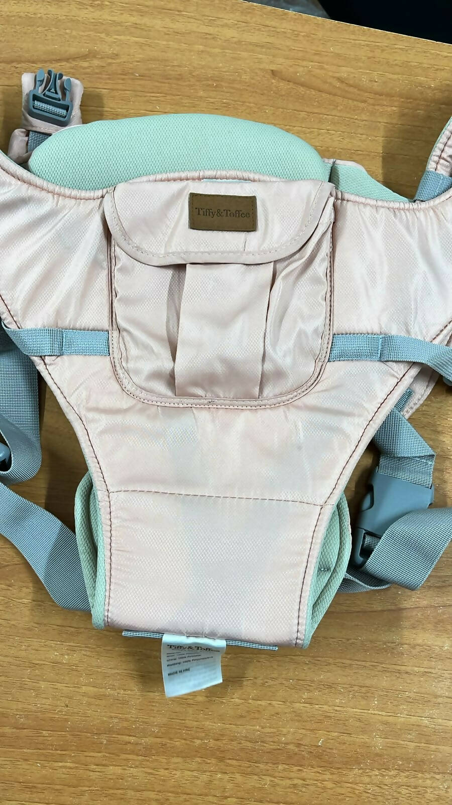 TIFFY & TOFFEE Baby Bunk Maxtrem Baby Carrier - Pink Baby Carrier (Pink, Back Carry)