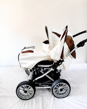 Emmaljunga City Cross Premium Stroller Reversible Seat Rain Cover B128