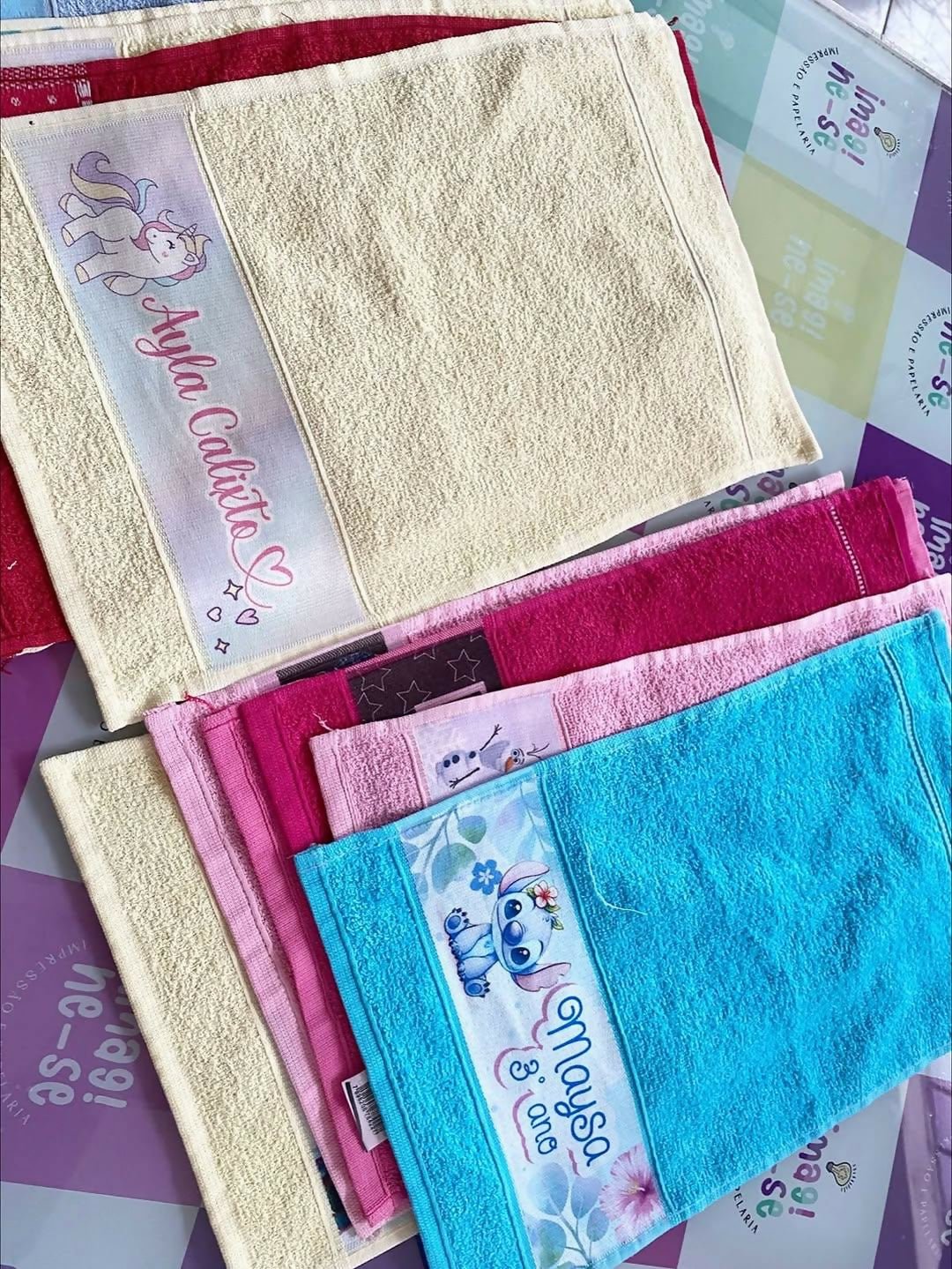 personalised Hand Towels