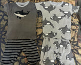 CARTER'S 2 Tops & 2 Shorts Set (Pure Cotton)