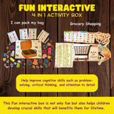 Fun Interactive 4-in-one Activity box