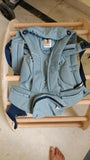 Completely Unused, new condition - Ergobaby Omni Breeze Carrier (Slate Blue color) With 4 Carry Positions (0-4 years, 3-20 Kgs) With Lumbar Back Support
