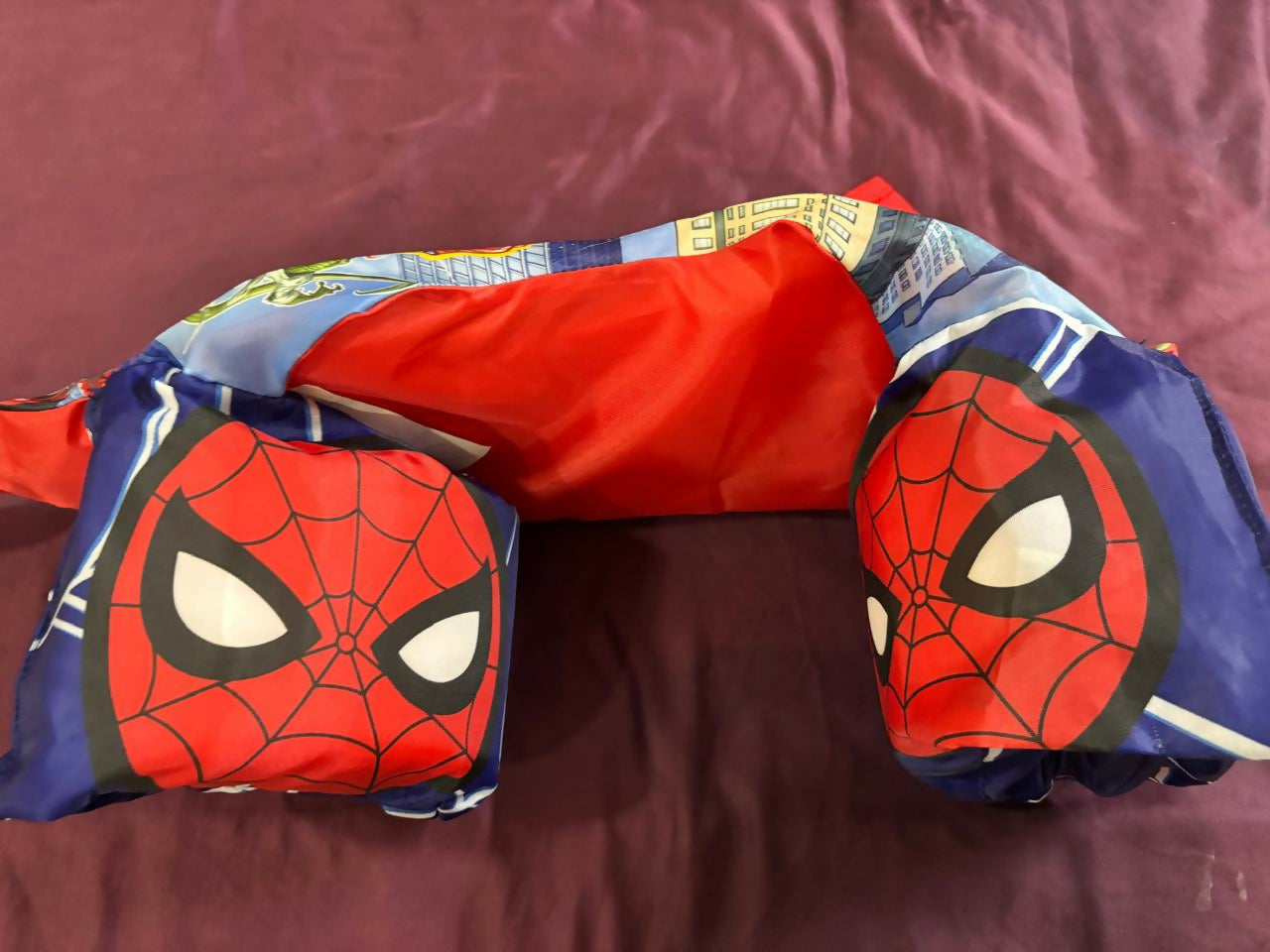 Spider-Man toddler swim vest – fun, safe, and supportive floatation aid for kids.