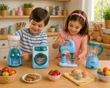 iLearnNGrow Pretend Play Water Dispenser Toy for Kids | Light & Sound Water Cooler with Cups | Kitchen & Home Role Play Toy for Boys & Girls 3+ Years