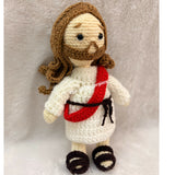 Handmade Crochet Jesus Christ Doll – Symbol of Peace and Faith!!