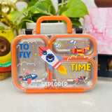 3-Grid Stainless Steel Lunch Box