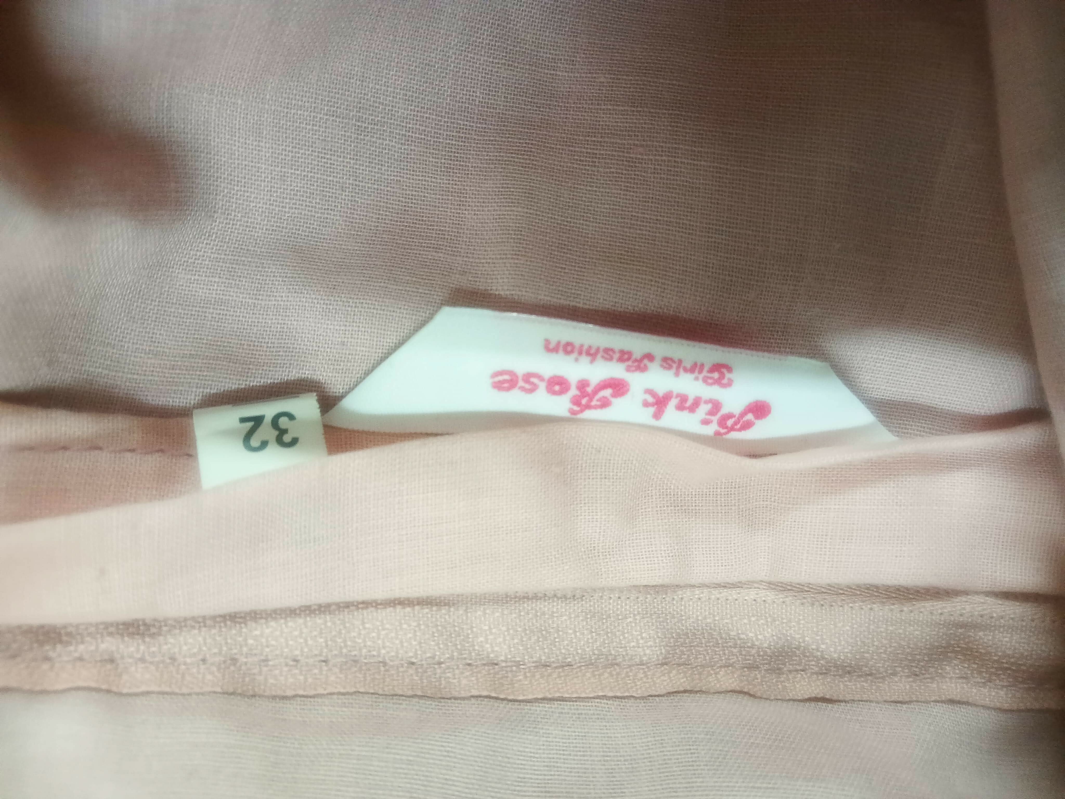 Pink Rose Dress/Frock for Baby – Elegance in Every Petal!