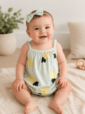 Anko baby dress in light pista colour for 0–3 months, featuring soft breathable fabric, a comfortable fit, and a charming design for everyday wear and special occasions.