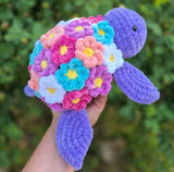Cute 10" plush turtle toy for kids – soft, cuddly, and safe for playtime or gifting.