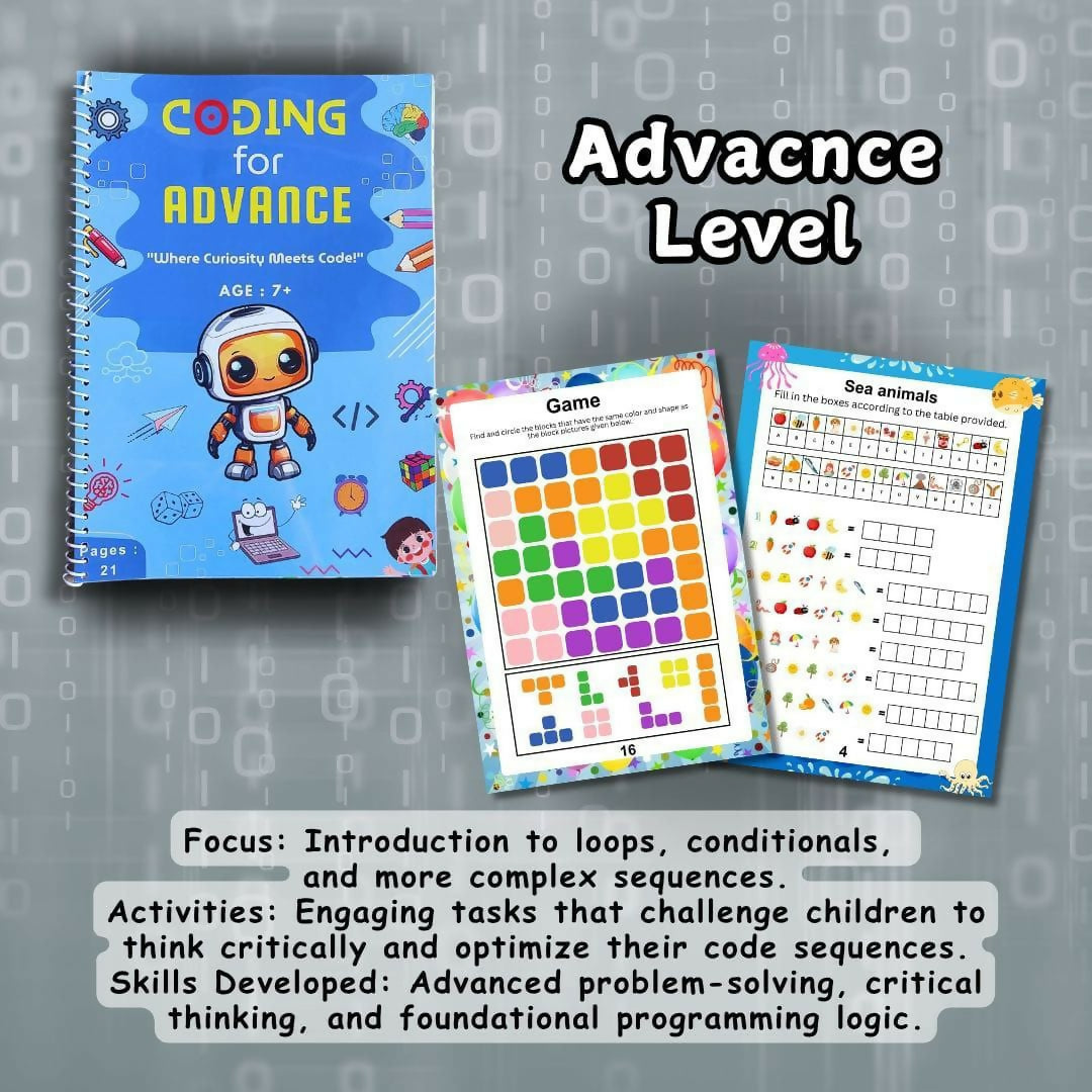 Coding Kit 3-Level Coding Kit for Young Thinkers