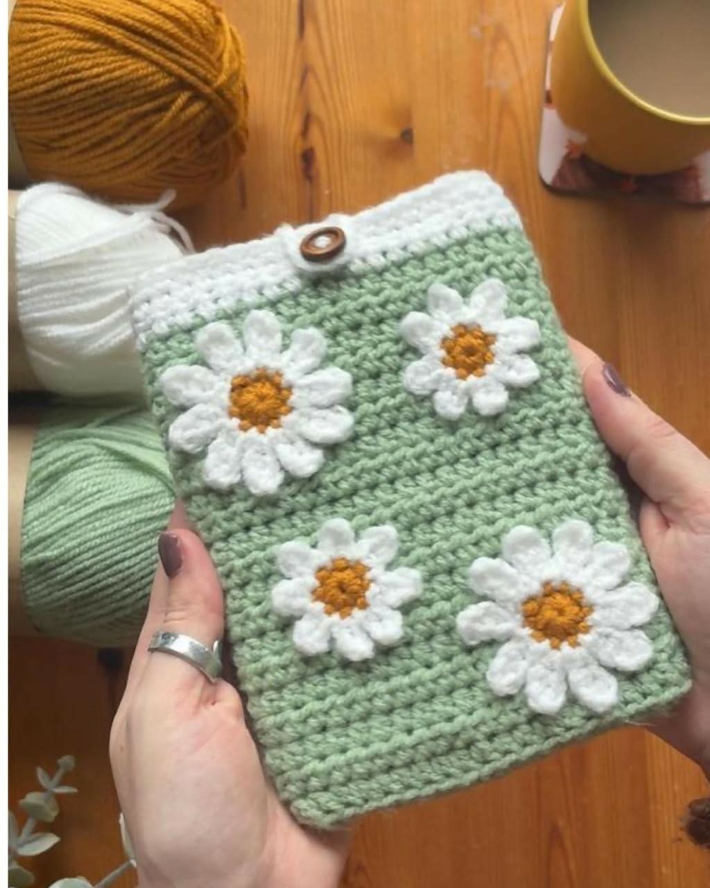 Buy Crochet Handmade Passport Covers – soft, stylish protection with a personal touch.