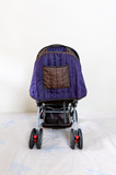 LUVLAP Reversible Handle Stroller Reclining Foldable Baby Pram