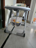 R FOR RABBIT Marshmallow Baby High Chair featuring comfortable seating, a feeding tray, supportive footrest and sturdy frame, creating a practical setup for your baby’s everyday meals and feeding routine.