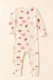 TINY TIGGY Strawberry Dreams Baby Romper