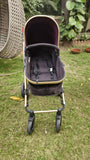 Buy FISHER-PRICE Hiker Luxury Stroller Cum Pram – Multi-Position Recline, Safety Harness, Compact Fold
