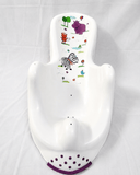 KEEPER Ergonomic Baby Bath Support Infant Bath Recliner Safari B093