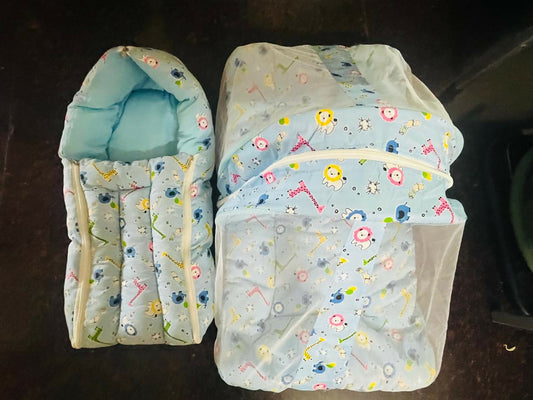Discover the perfect blend of comfort and safety with our Baby Bed and Baby Nest combo, designed to provide a cozy and secure sleeping space for your little one.