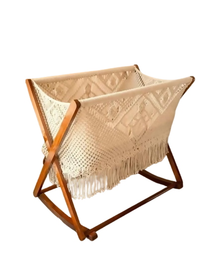 Macrame Baby Cradle for Baby
