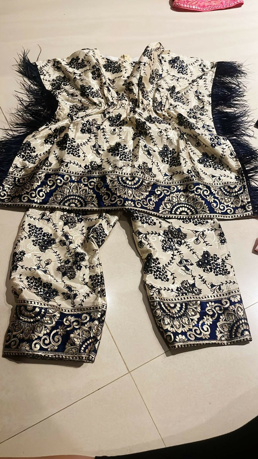 Dress your baby girl in style with our Kurta and Pant Set, offering comfort and elegance for every occasion.