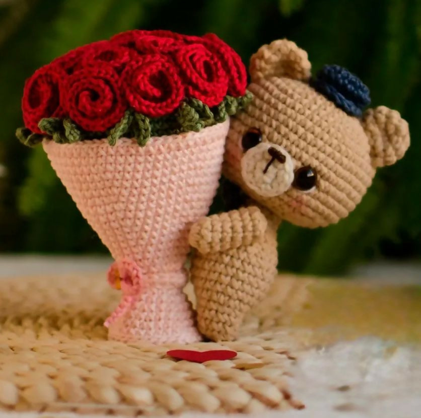 A bundle of love wrapped in sweetness, softness, and blooms.