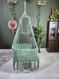 Macrame Baby Hanging Cradle