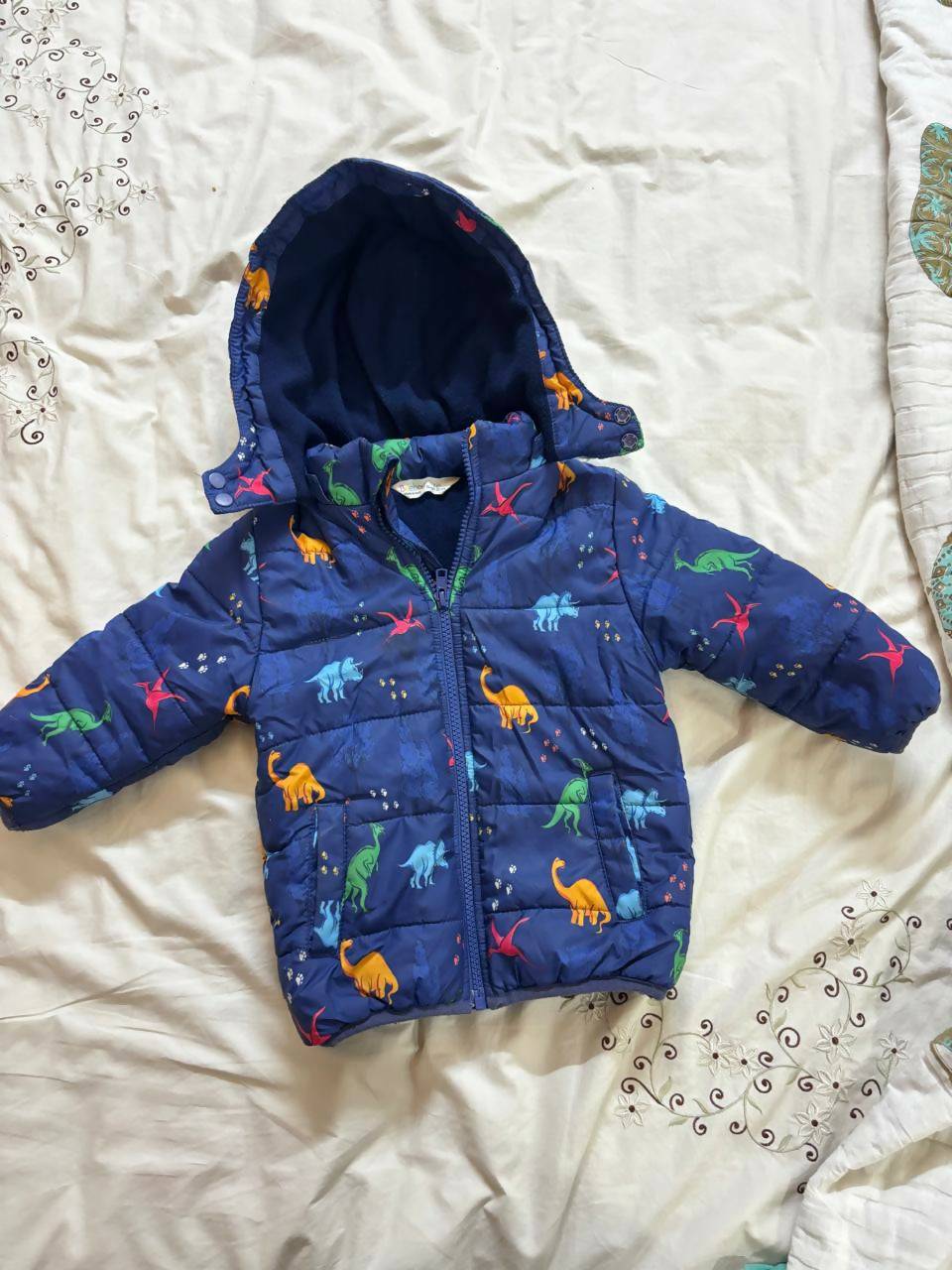 BEEBAY Blue Puffer Jacket – Stylish Warmth for Cold Days