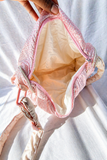 Laura Ashley Quilted Floral Diaper Bag Pink Baby Changing Tote