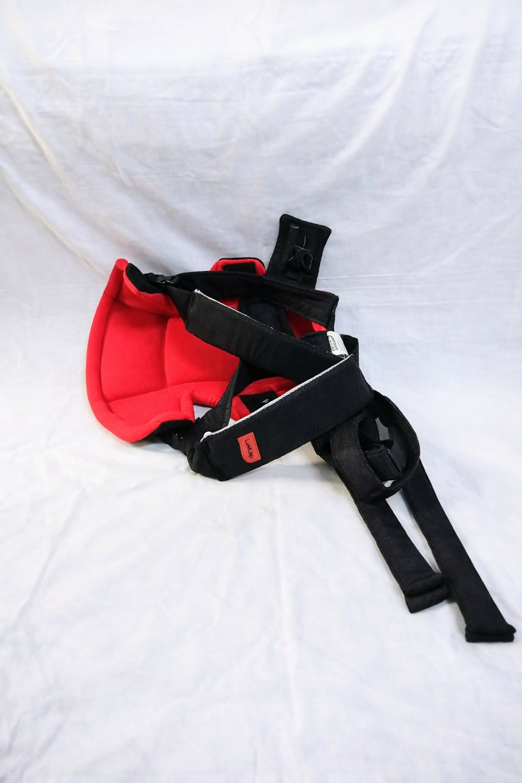 LUVLAP 2 in 1 Adjustable Baby Carrier, Redblack