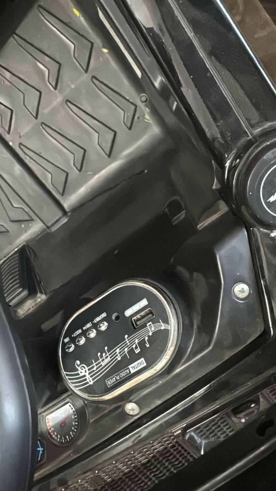 Black Jeep Remote Control and Self Drive Car