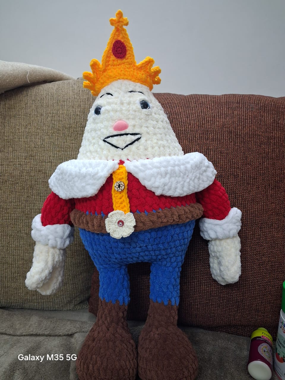 Crochet Humpty Dumpty Plush Doll