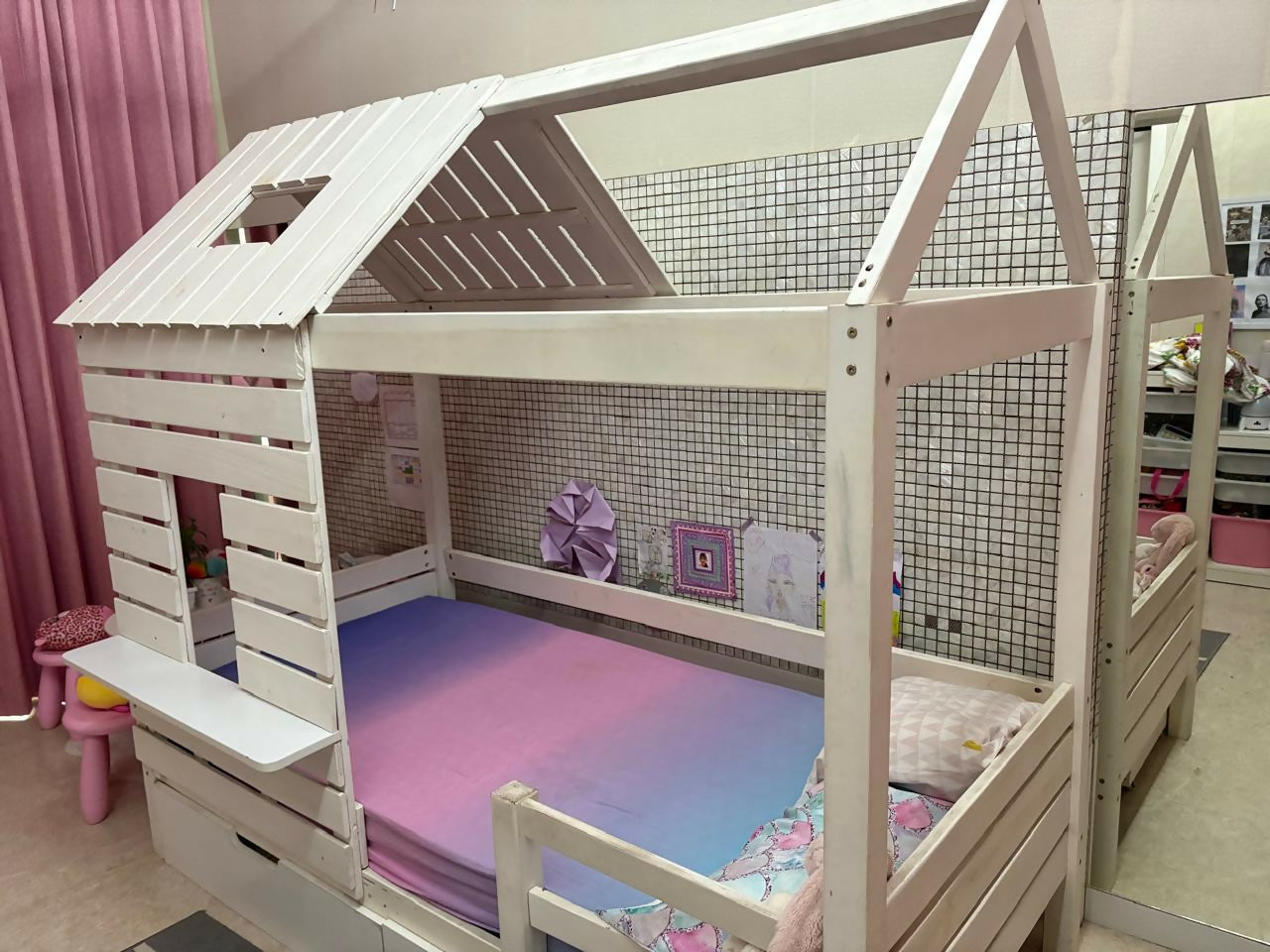 princess bed for kids, kids bed with mattress, girls bedroom furniture, toddler princess bed, stylish baby bed
