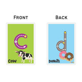 ZOOPLAY Lowercase ABC Rewritable Flashcards / Tracing Mats