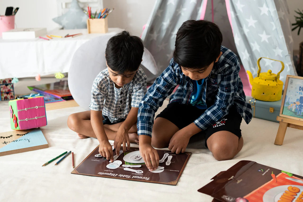 ILEARNNGROW Dining Etiquettes Sheets a comprehensive tool designed to refine your dining skills and elevate your social grace. - PyaraBaby