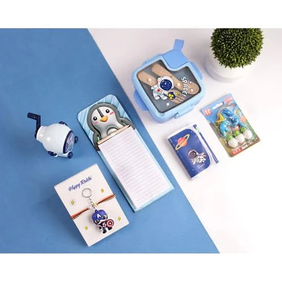 ilearnngrow Blue Bag Space Hamper