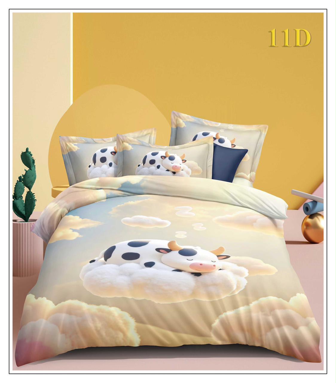 Kids Designer Disney Panel Bedsheet featuring colorful Disney-themed character prints, soft comfortable fabric, and a playful panel design to brighten kids' bedrooms and create a fun sleeping space.