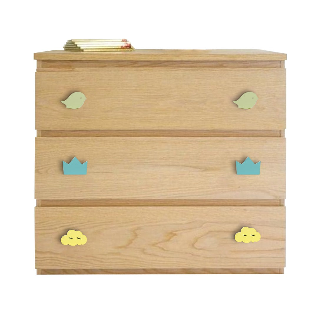 Door/ Drawer Knobs (Set of 2) Knob Set of 2 Dino