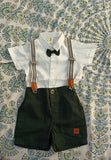 Baby Boy Dungaree Set Combo of 2 featuring two stylish and comfortable dungaree outfits designed for everyday wear, outings, playdates, travel, and casual occasions.