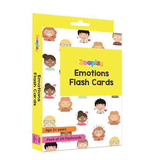 ZOOPLAY Emotions Flash Cards