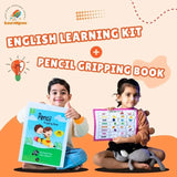 ILEARNNGROW English Learning Kit+ Pencil Gripping Book