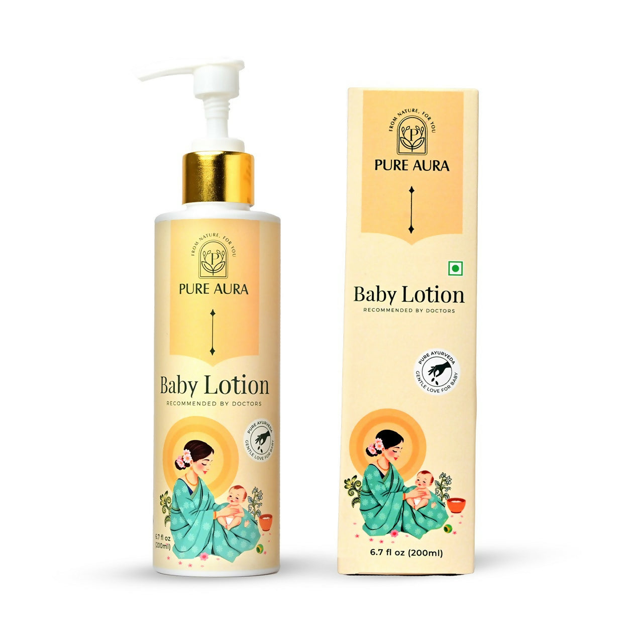 PURE AURA Baby Lotion