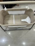 INFANTSO Premium Electric Baby Cradle Swing featuring an electric swinging function, comfortable resting space and supportive design for convenient supervised soothing, relaxing and everyday use with your baby.