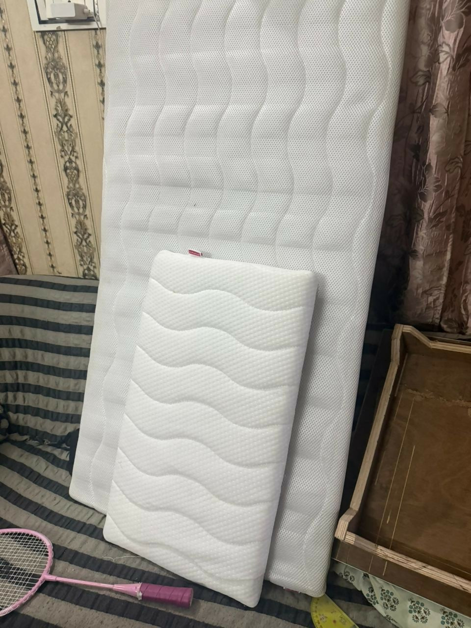 BABYHUG 3-in-1 cot, convertible baby bed, junior bed with mattress, baby cot with bedding set, BABYHUG Chester cot, baby furniture