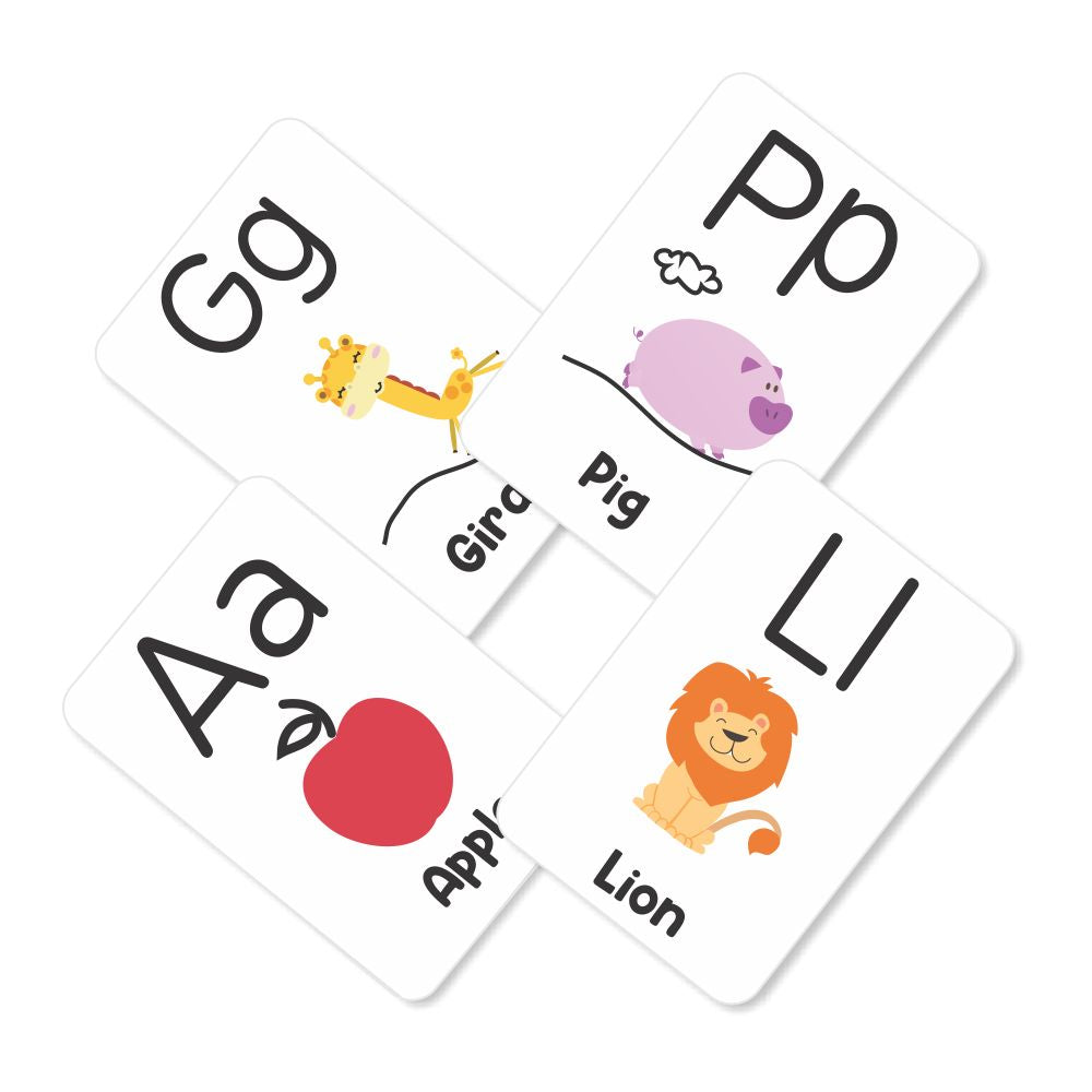 ZOOPLAY Alphabet Flashcards with Activity