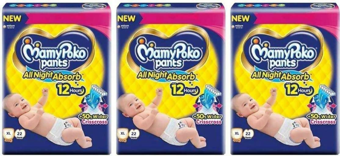 MamyPoko Pants All Night Absorb Diapers