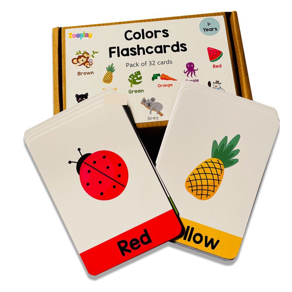 ZOOPLAY Colors Flashcards