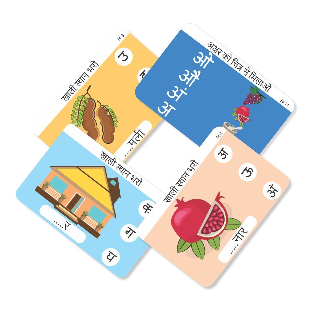 ZOOPLAY Hindi Flashcards with Activity