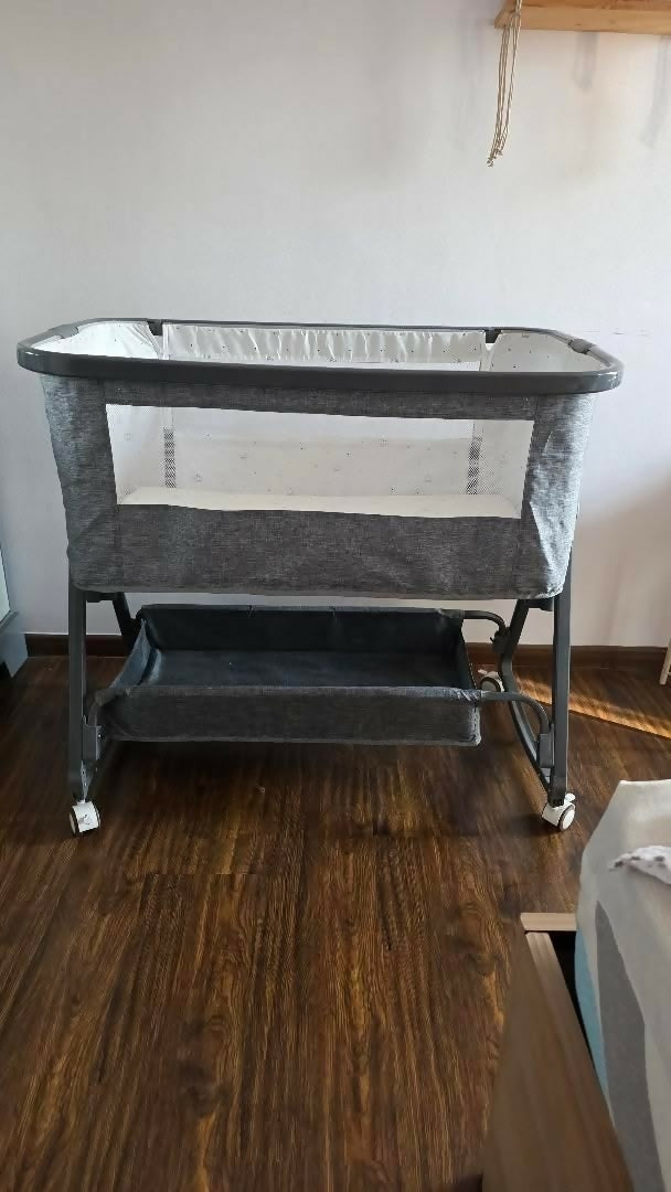 MONSTECH 6 In 1 Baby Bassinet Folding Portable Baby Cradle
