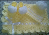 Crochet Handmade baby blankets (multiple designs available)