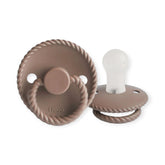 FRIGG Rope Latex Baby Pacifier 0-6M 1-Pack Sepia - Size 1