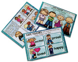 ZOOPLAY Safe and Unsafe Touch Flashcards